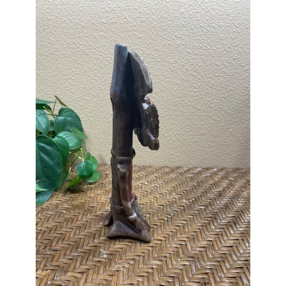 Vintage Mexico Aztec Mayan Clay Flute Folk Art Pottery Primitive - Picture 6 of 10